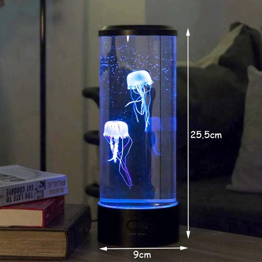 AquaGlow Jellyfish Lamp