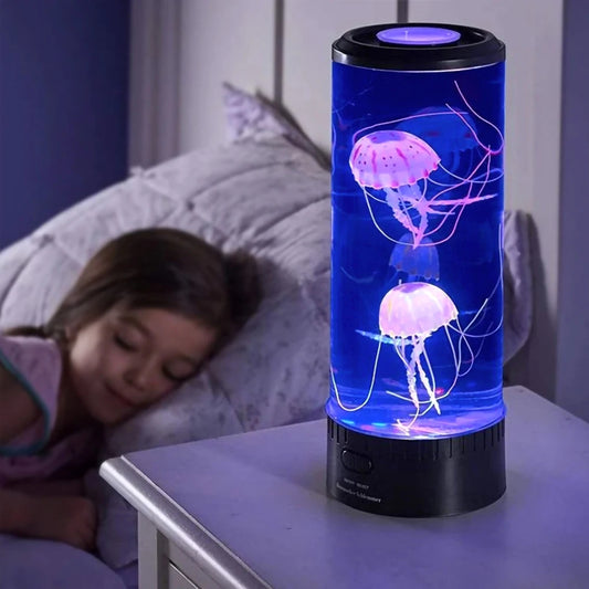 AquaGlow Jellyfish Lamp